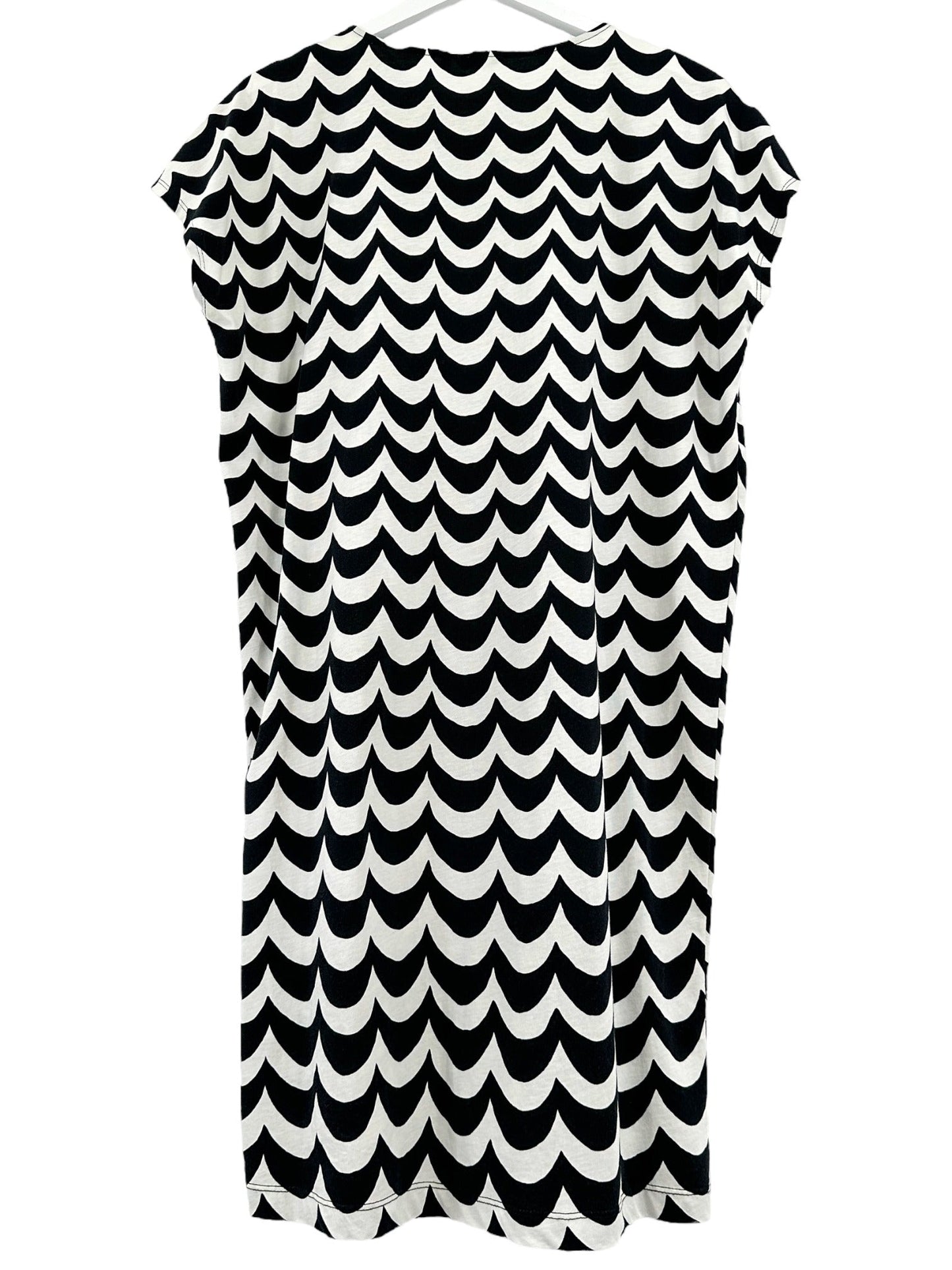 MARIMEKKO Black & White Printed Mini Dress