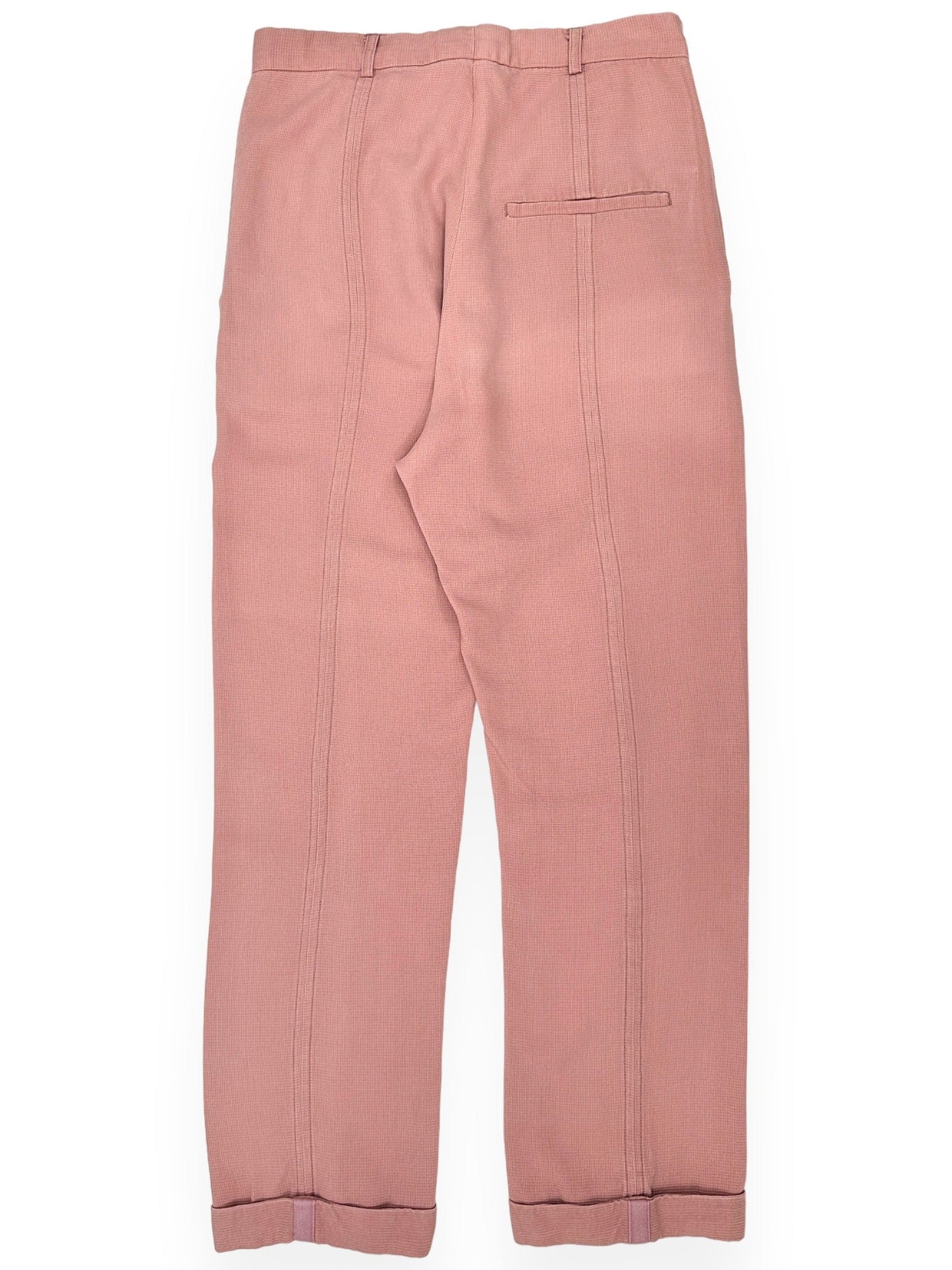HENRIK VIBSKOV Textured Pink Cigarette Pants