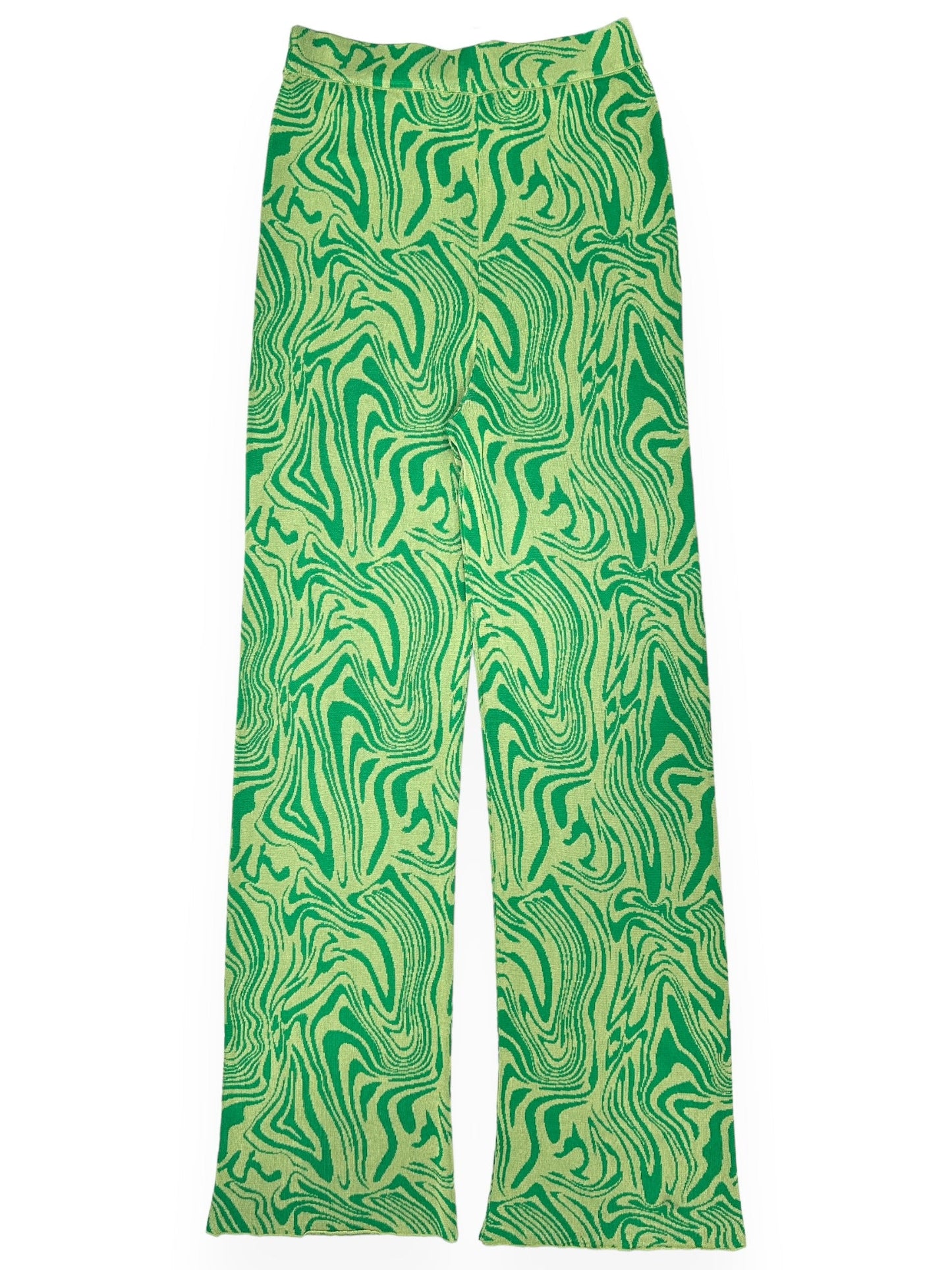 PALOMA WOOL Green Printed Pants