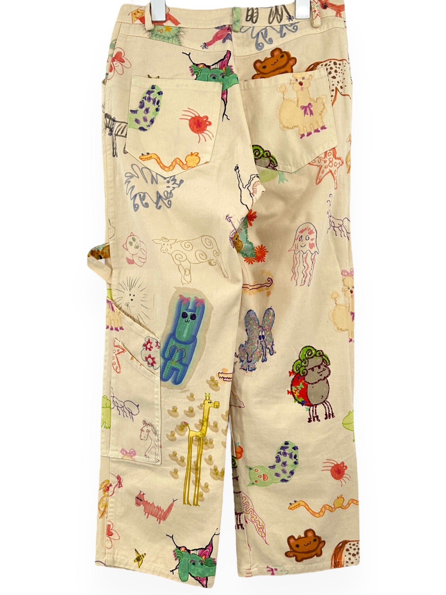 COLLINA STRADA Doodle Jeans