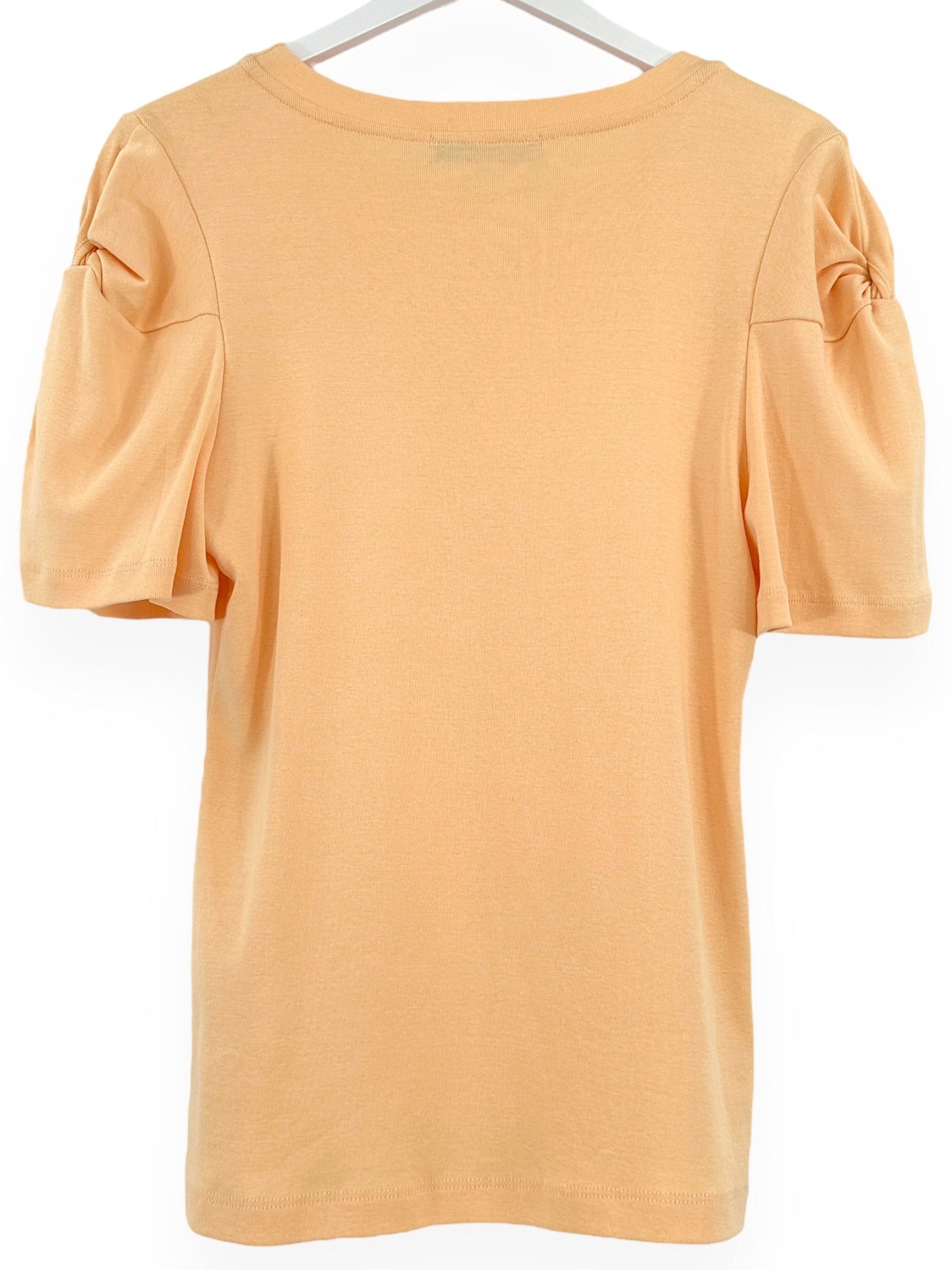 MAGGIE MARILYN Peach "Knot On" T-Shirt
