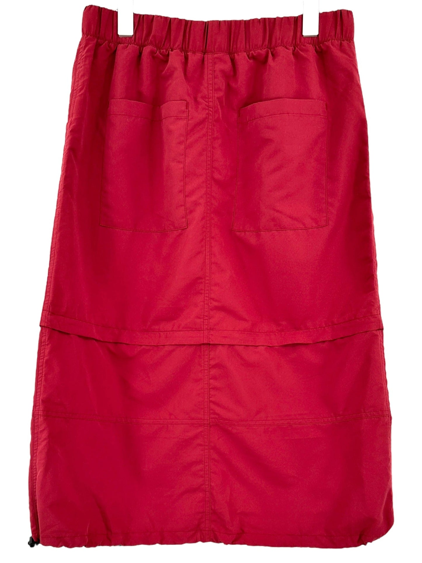 STUSSY Cherry Red Range Zip Off Skirt