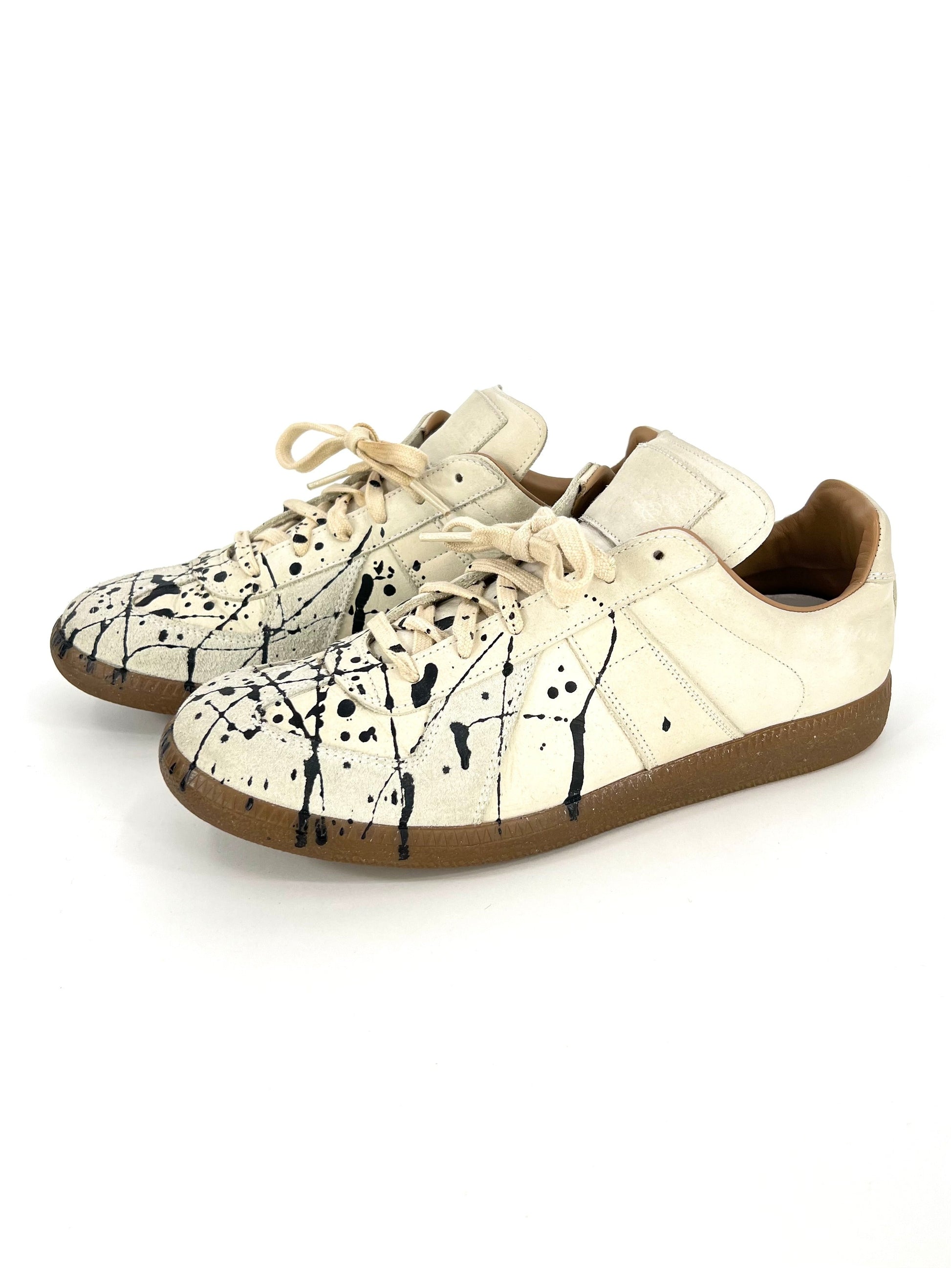 MAISON MARGIELA Paint Splatter Replica Sneakers – References