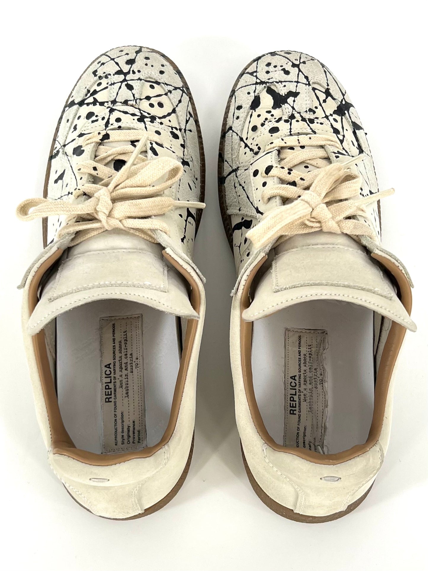 MAISON MARGIELA Paint Splatter Replica Sneakers