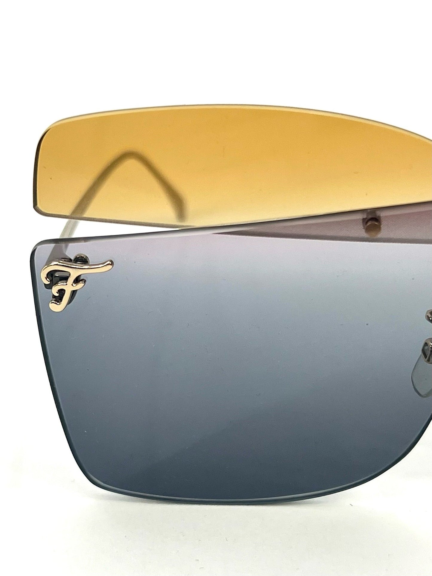 FENDI "Karligraphy" Butterfly Sunglasses