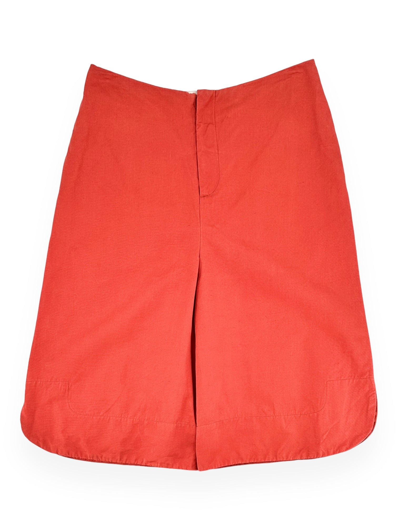 STUDIO NICHOLSON Red "Pedro" Wide Leg Shorts