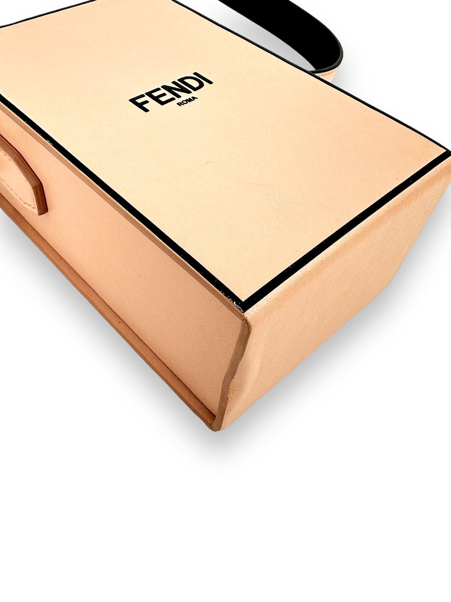 FENDI Pink Crossbody Box Bag