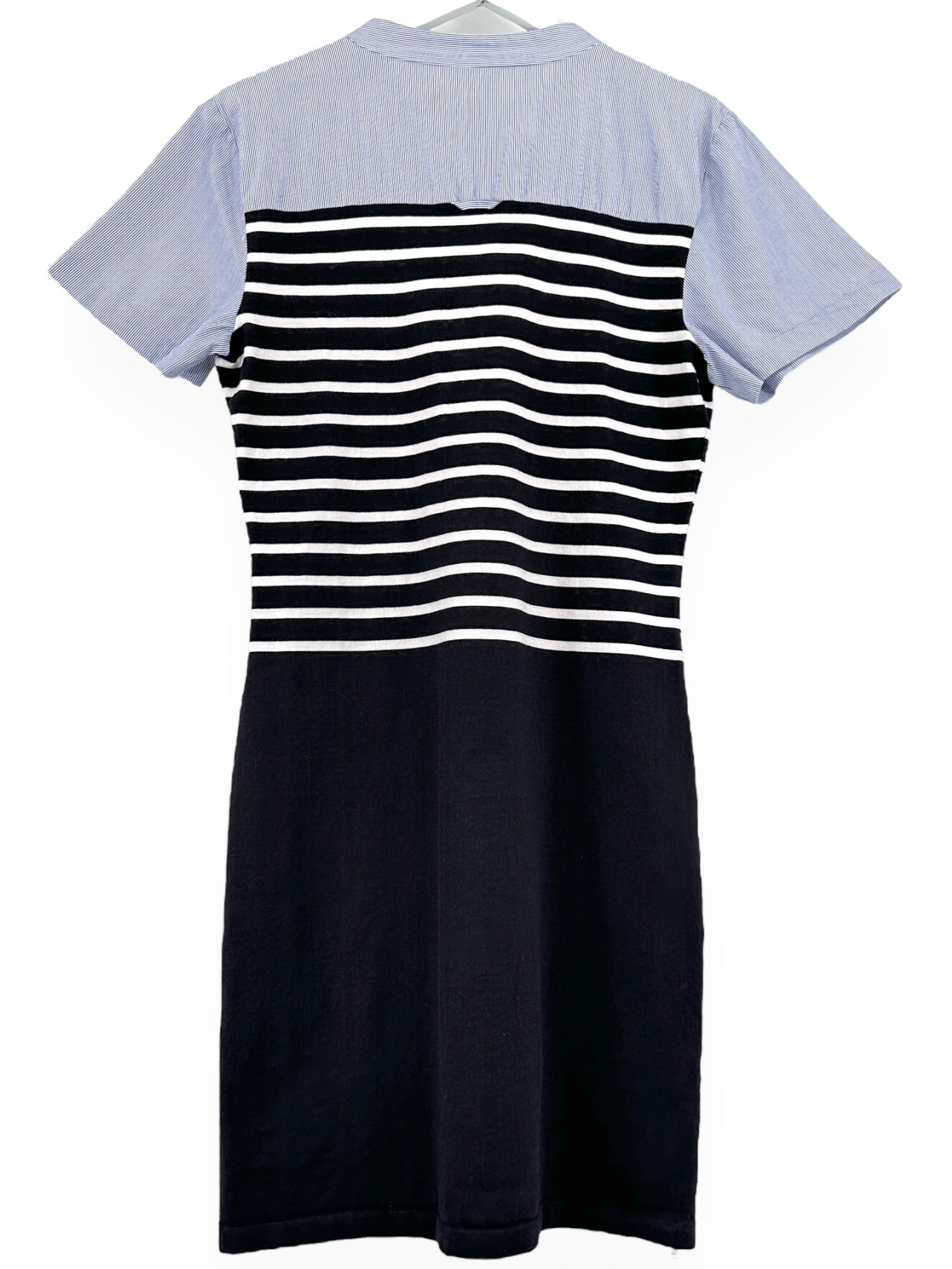 BAND OF OUTSIDERS Blue Midi Shirt Dress