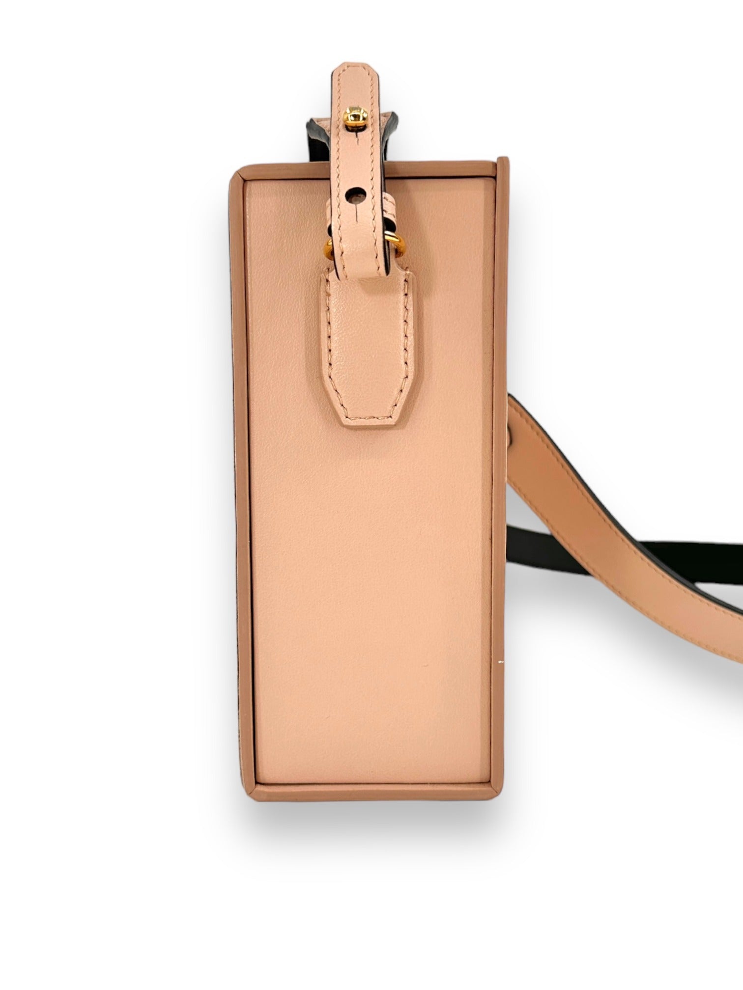 FENDI Pink Crossbody Box Bag