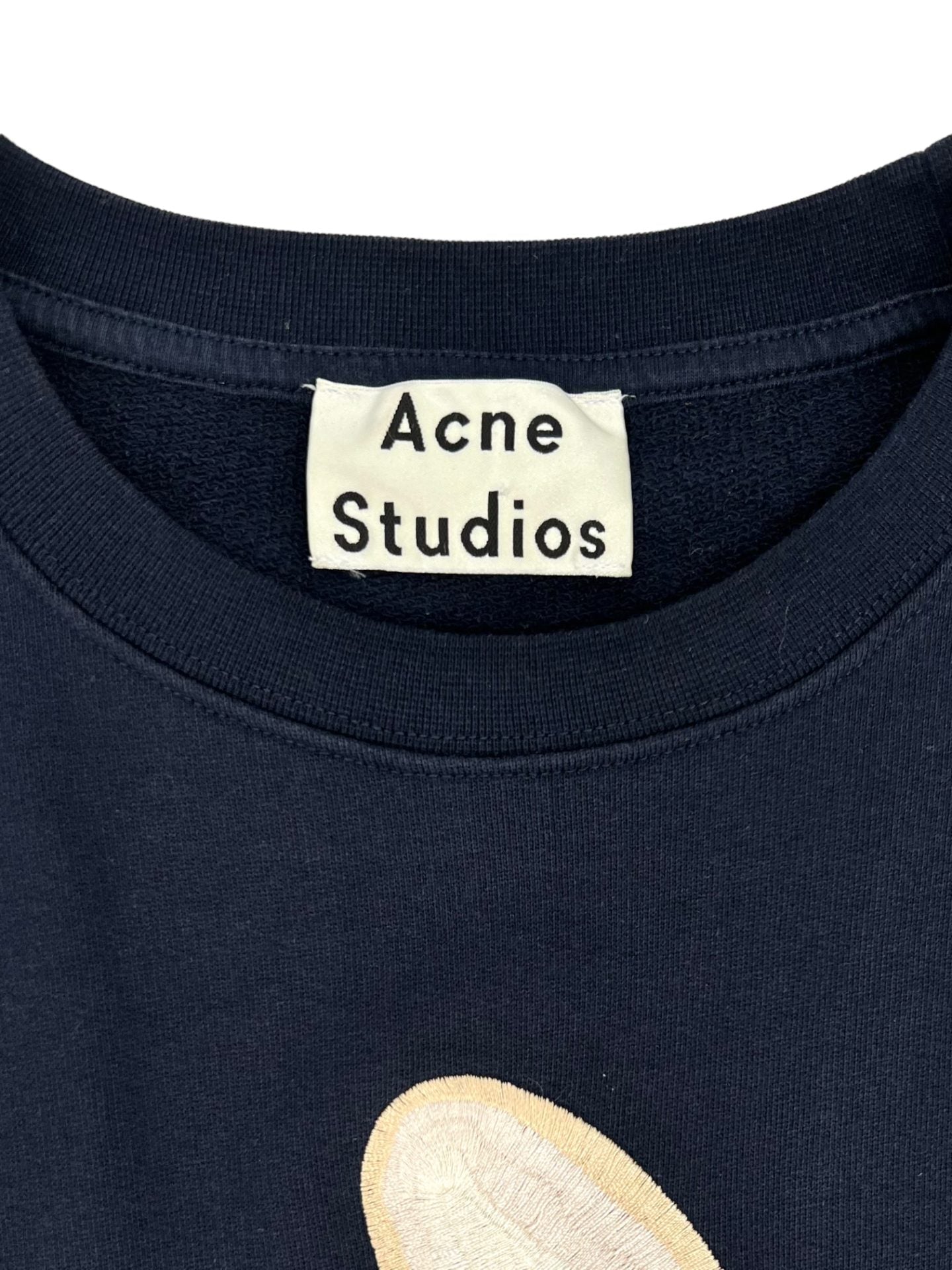 ACNE STUDIOS AW16 Navy "Carly Banana" Sweatshirt