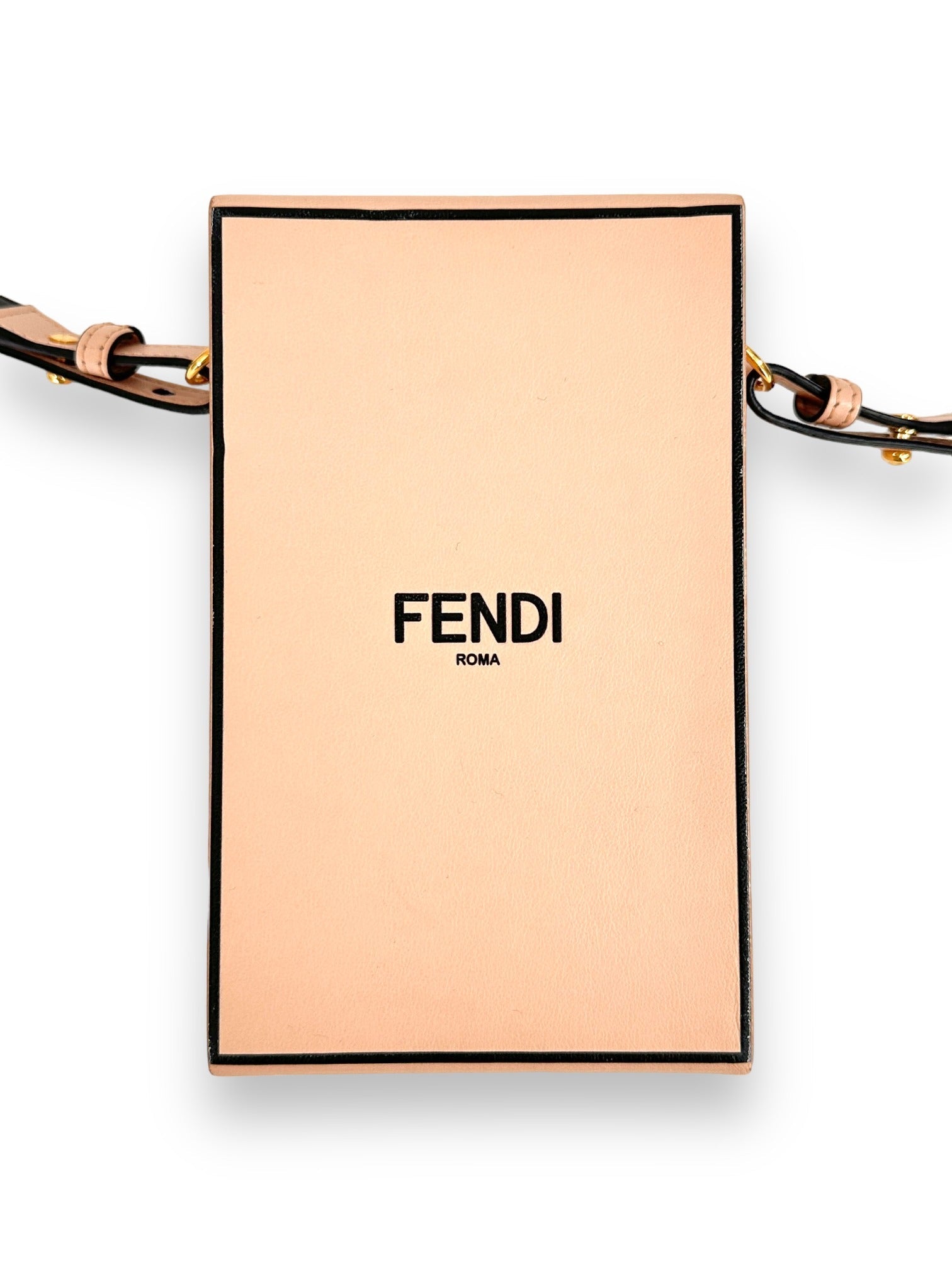 FENDI Pink Crossbody Box Bag