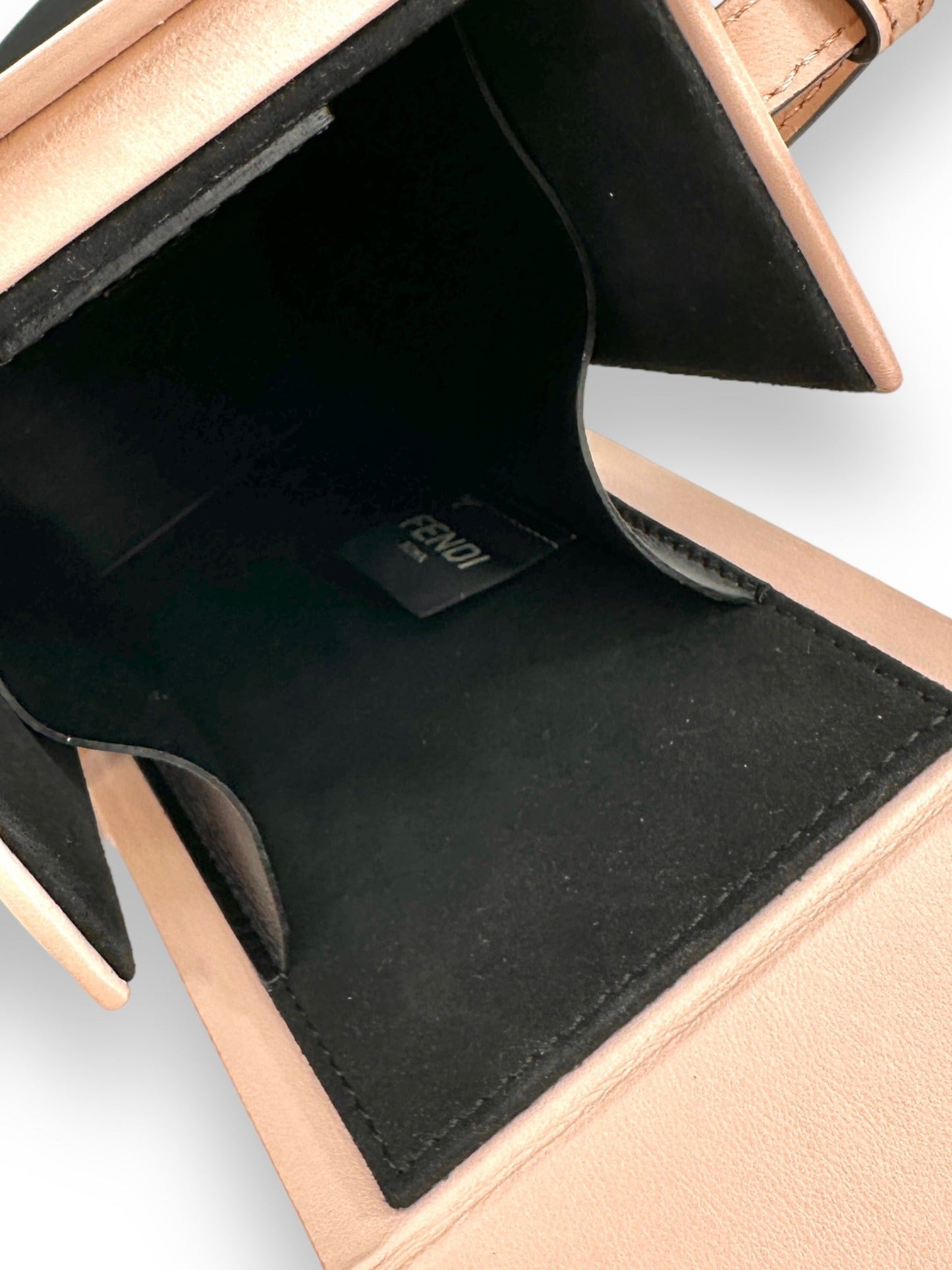FENDI Pink Crossbody Box Bag