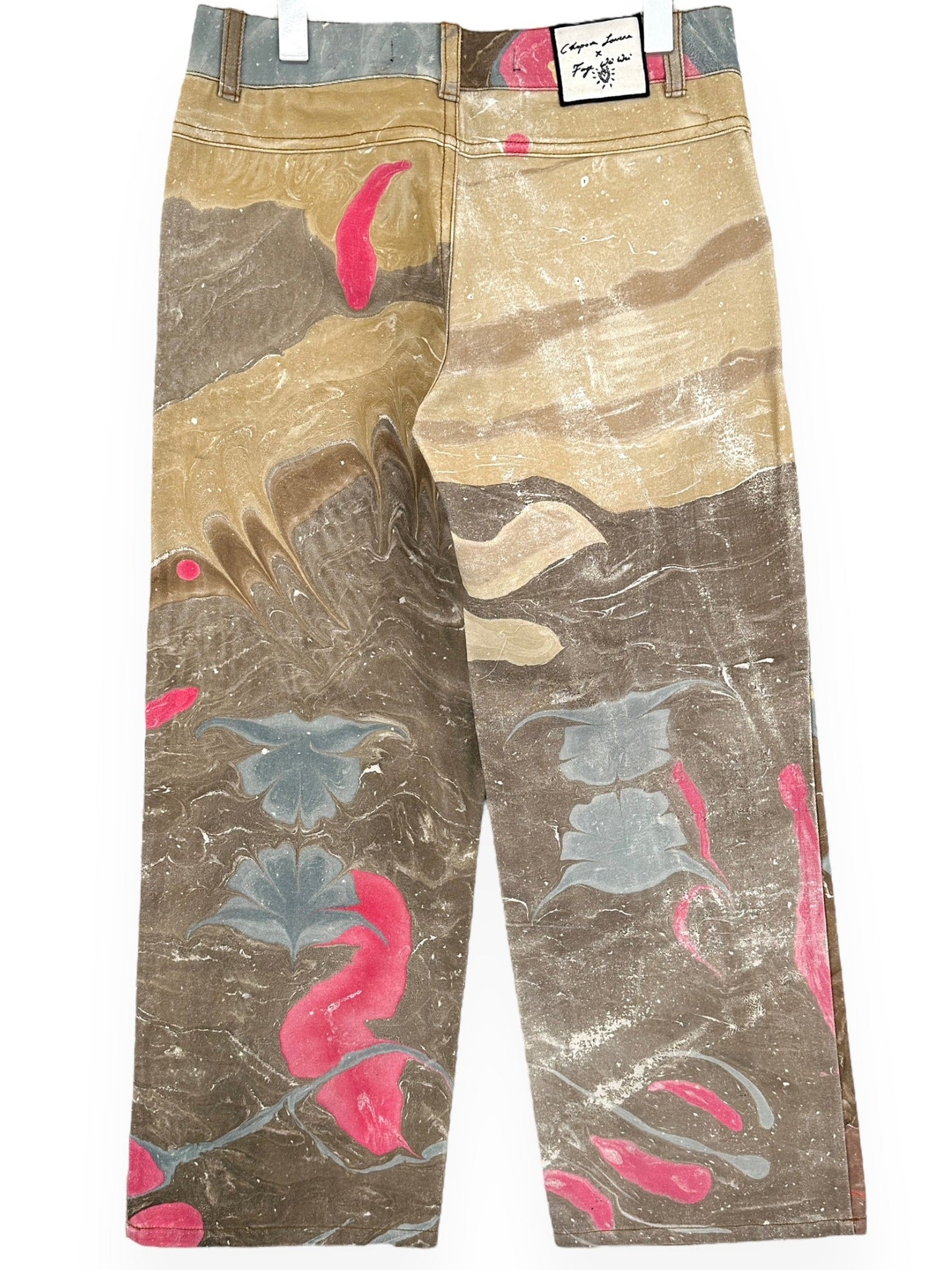 CHOPOVA LOWENA Marbled Jeans