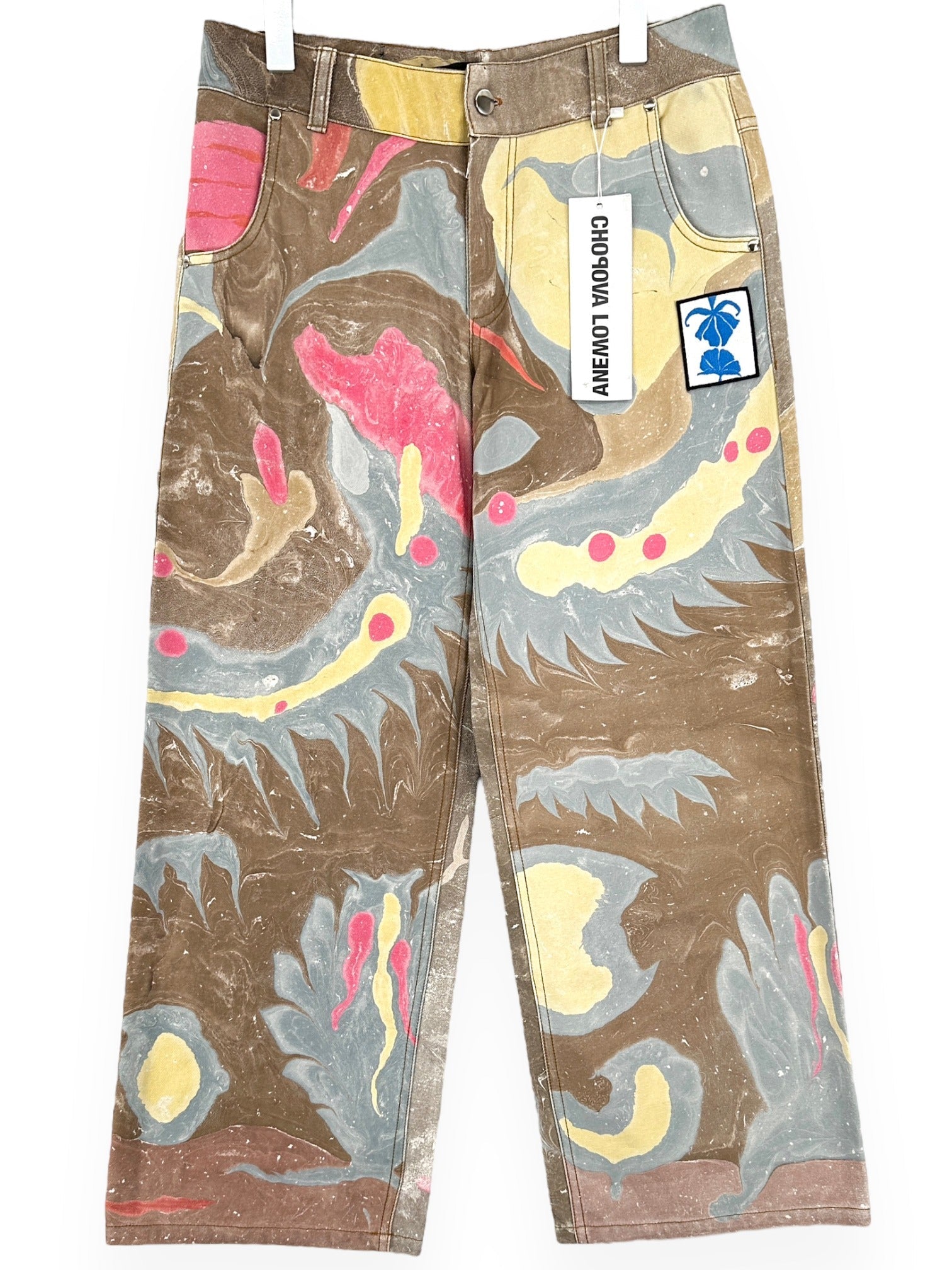 CHOPOVA LOWENA Marbled Jeans