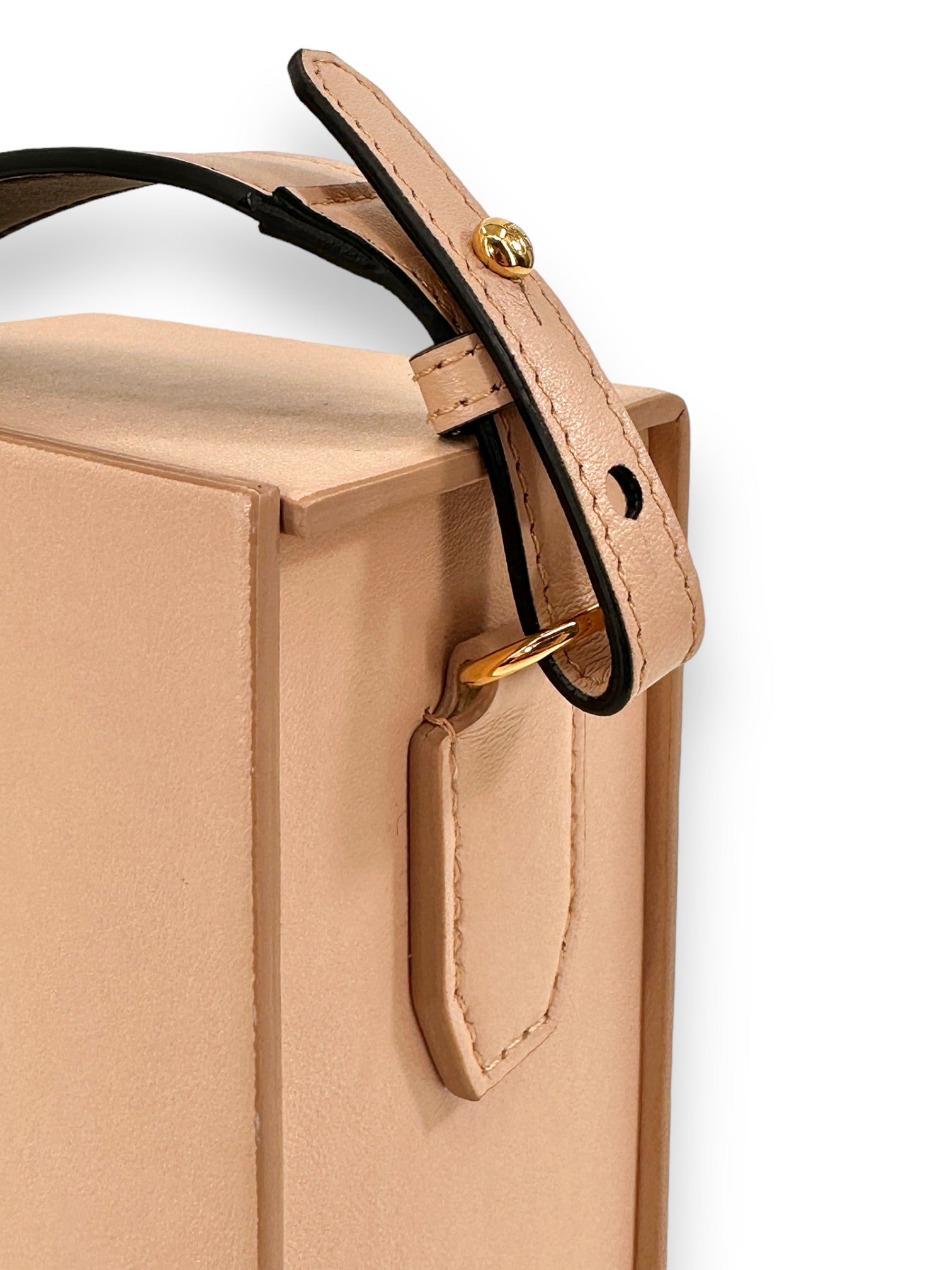 FENDI Pink Crossbody Box Bag
