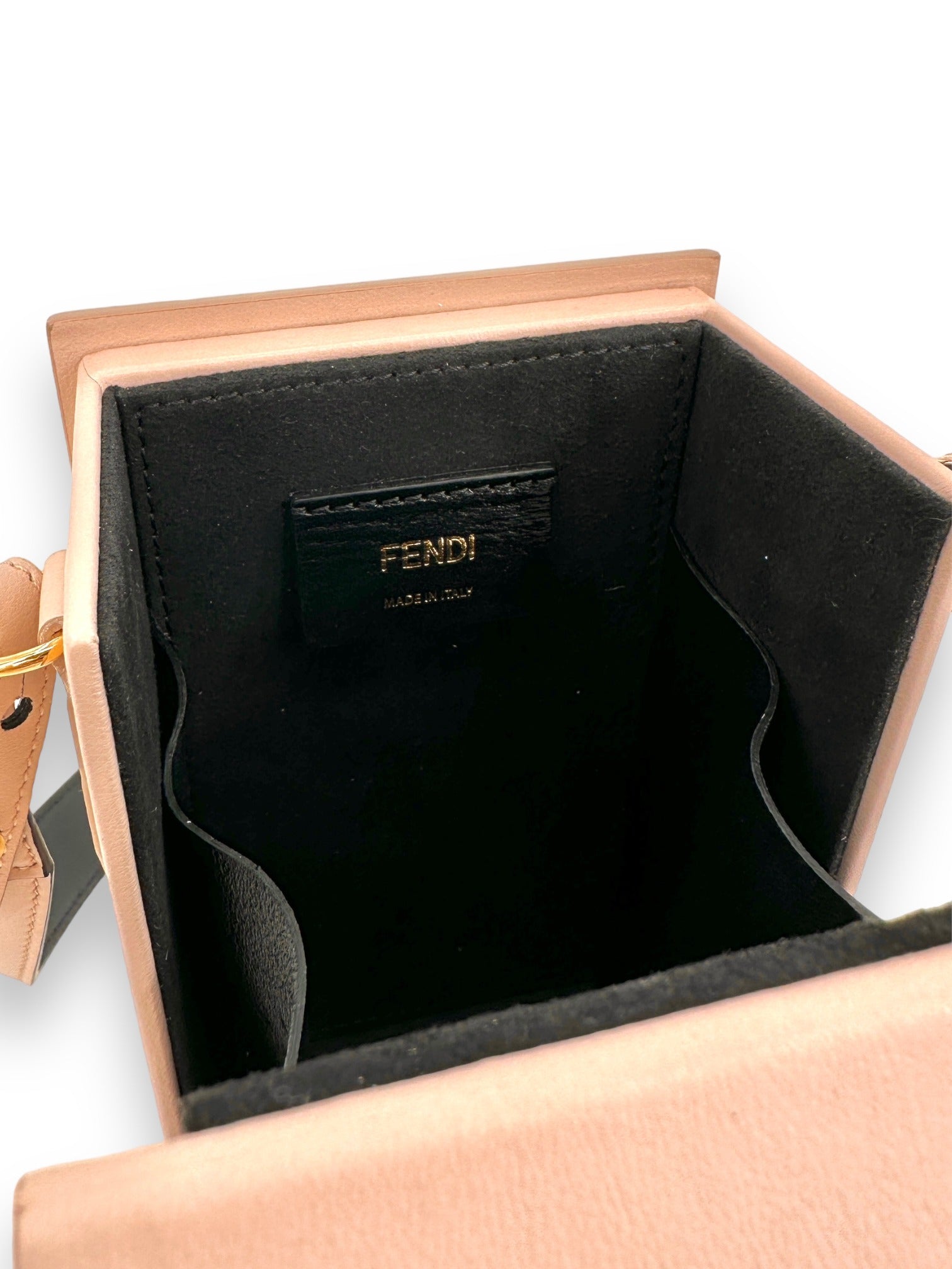FENDI Pink Crossbody Box Bag