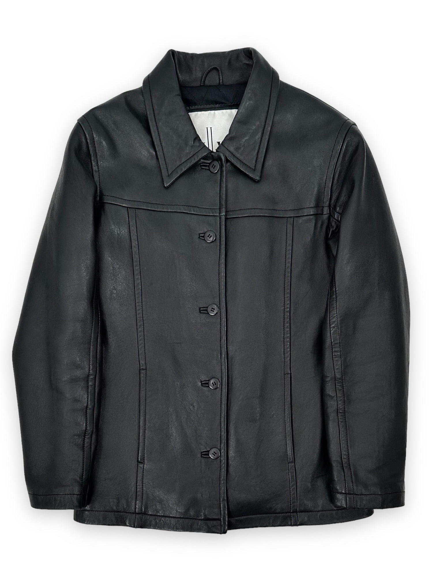 WILLIWEAR NEW YORK Vintage Black Leather Jacket