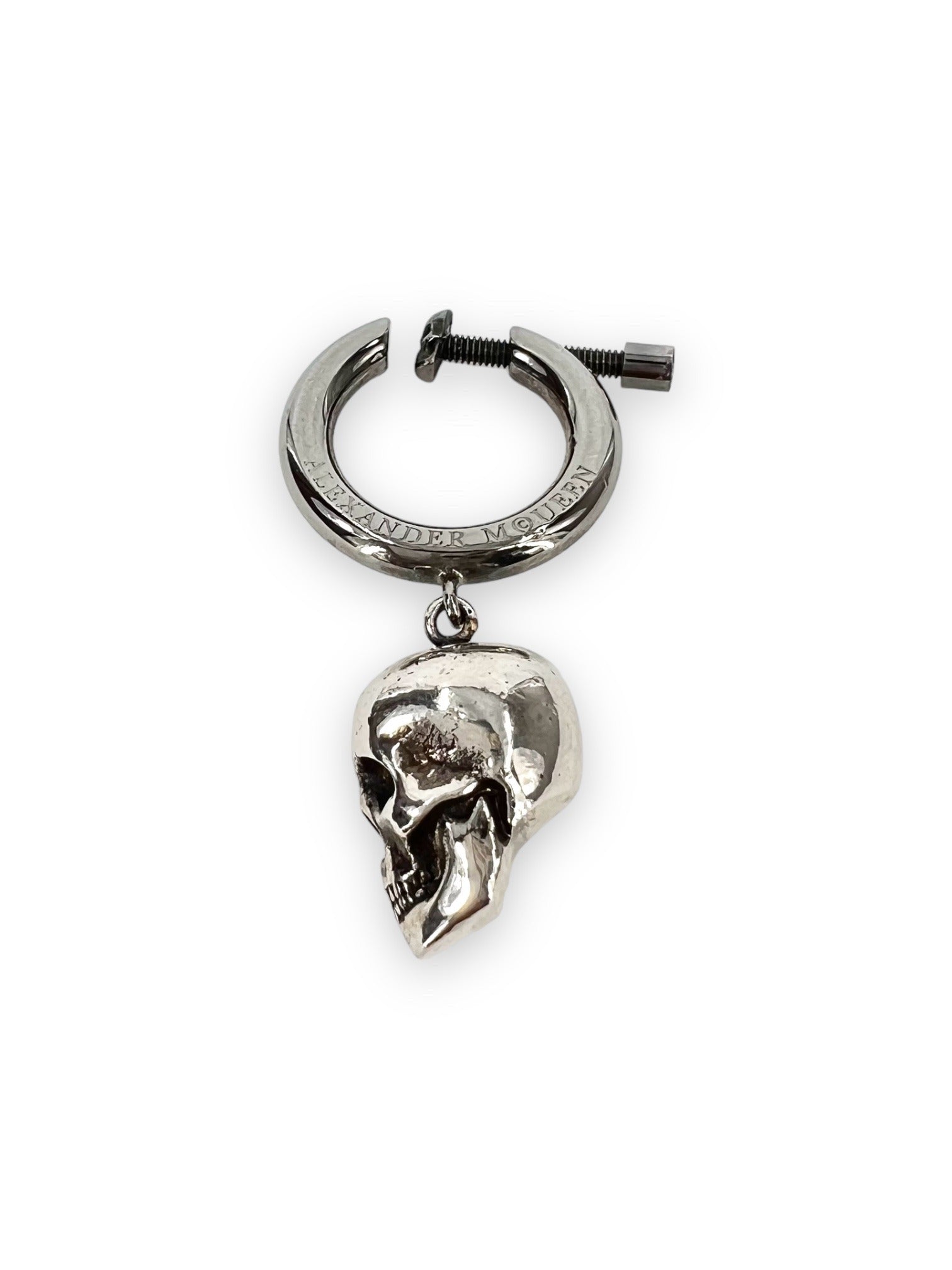 ALEXANDER MCQUEEN Non-Pierced Skull Earring