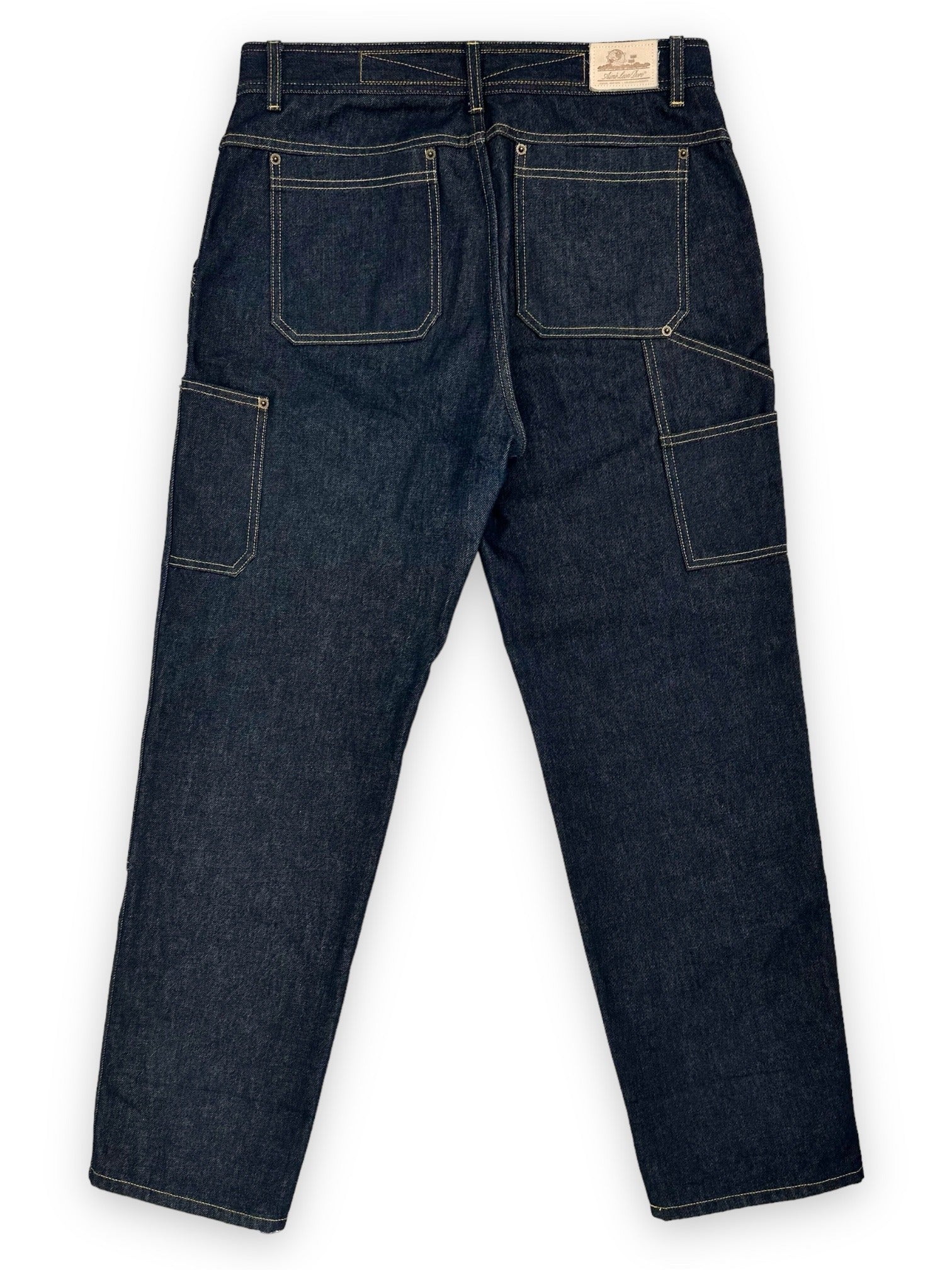 AIMÉ LEON DORE SS21 Carpenter Raw Indigo Jeans