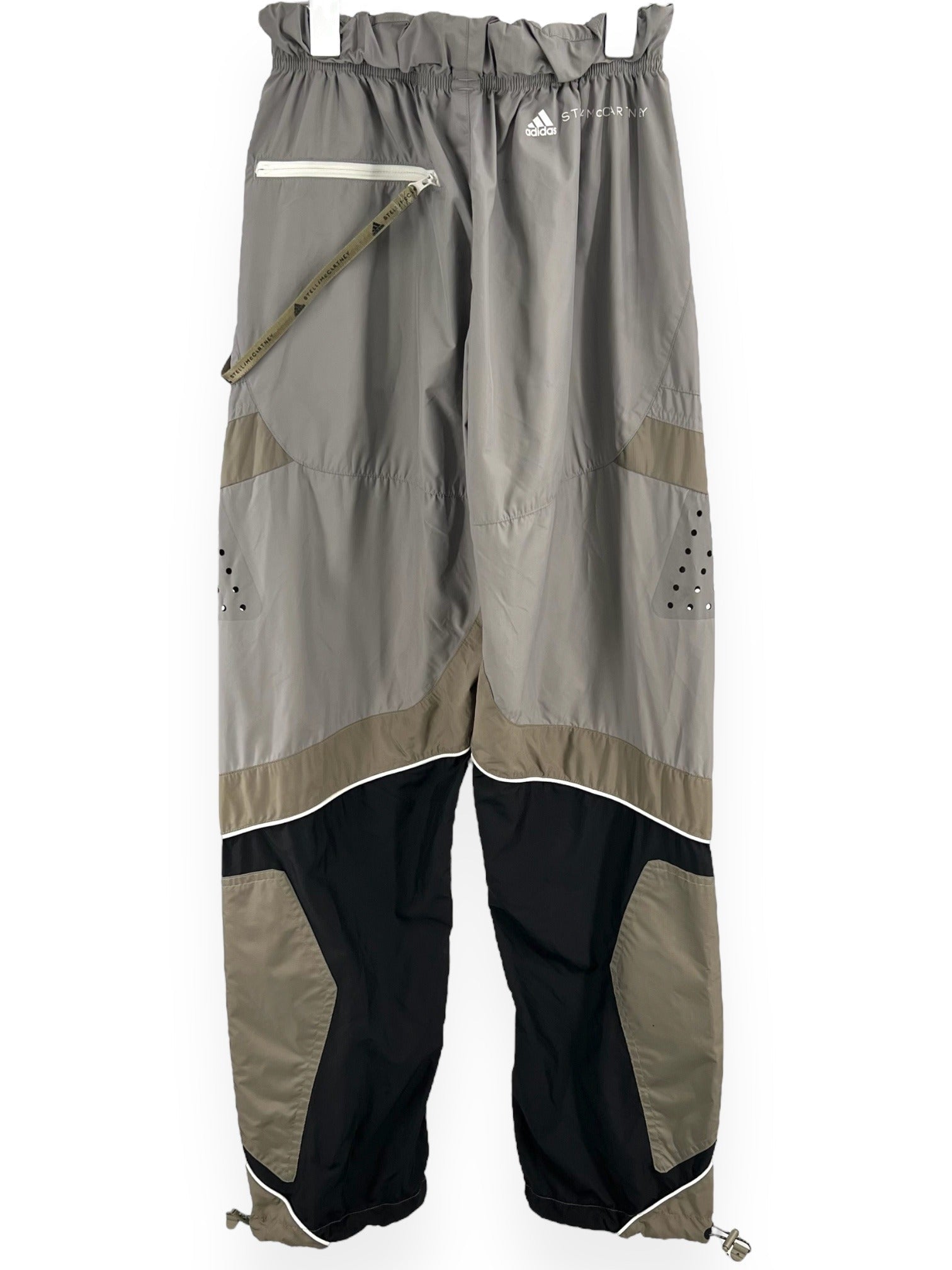 ADIDAS x STELLA MCCARTNEY Gray & Black Track Pants